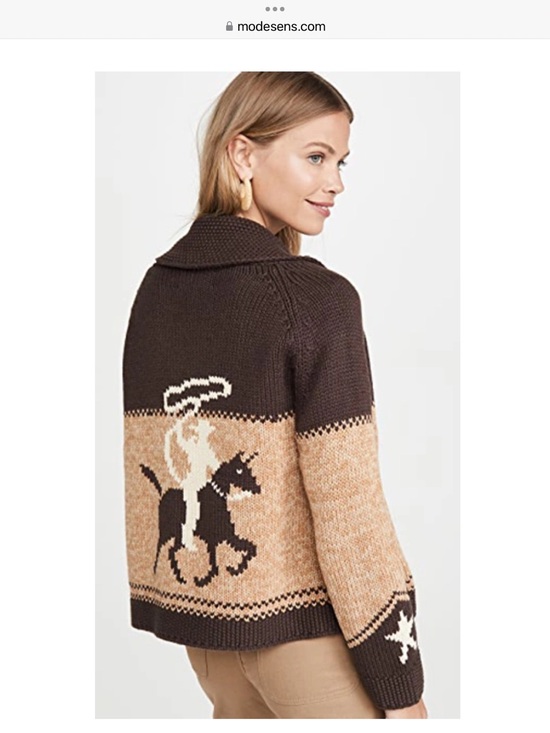 THE GREAT. Sweaters - RARE 2020 THE GREAT Cowgirl Cardigan Sweater Russet Brown Size 1 Coveted HTF